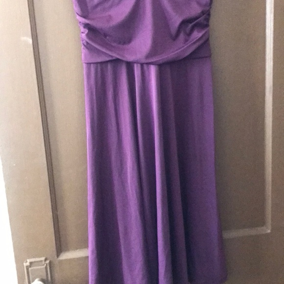 Purple Cocktail Dress - Picture 2 of 4